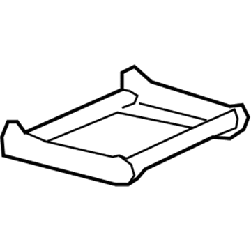 GM 19293288 Frame Asm,Driver Seat Cushion<See Guide/Contact Bfo>