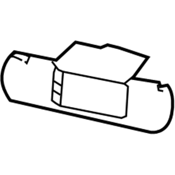 Saturn 15874430 Sunvisor