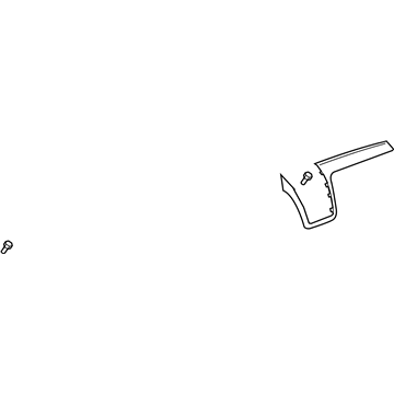 GM 15941686 Plate Assembly, Instrument Panel Trim *Dark Bubinga