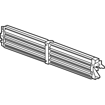 Chevy 95192809 Radiator Shutter Assembly