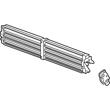 GM 94558478 Shutter Assembly, Front Bumper