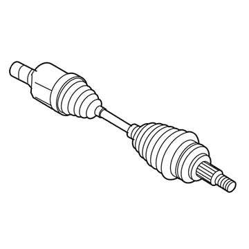 Pontiac 15295798 Axle Assembly