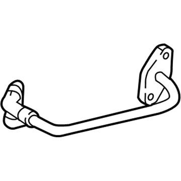 2018 Chevy Silverado 3500 HD Crankcase Breather Hose - 12703822