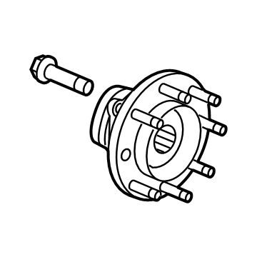 2024 Chevy Silverado 3500 HD Wheel Bearing - 13512701