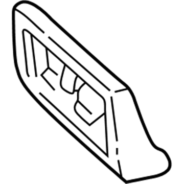 GMC 15672294 License Bracket