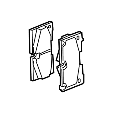 2022 Cadillac Escalade Brake Pad - 84987498