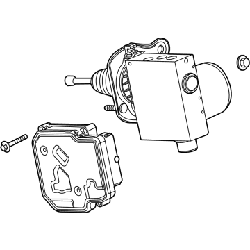 Buick 42742904 ABS Control Unit