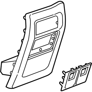 GM 84244892 Panel Assembly, F/Flr Cnsl Rr Tr *Atmosphere R