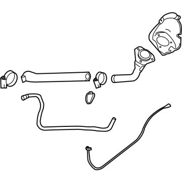 Chevy 22951210 Filler Pipe