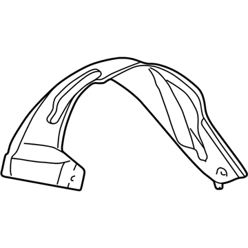 Cadillac 25740093 Fender Liner