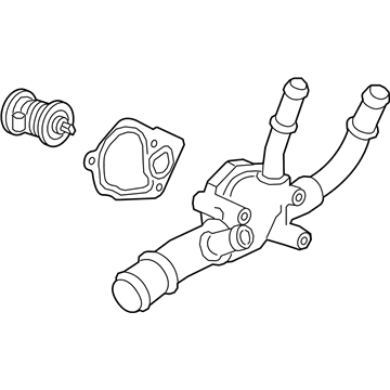 Chevy 12681133 Thermostat Housing