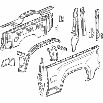 GMC 85554910 Side Panel