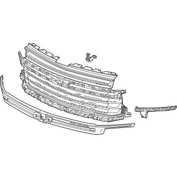 Chevy 85115299 Grille Assembly