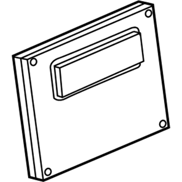 Saturn Ion Engine Control Module - 12580756