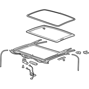 Chevy 89022704 Sunroof Assembly