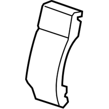 GM 23319392 Pad Assembly, 3Rd Row Seat Back Cover