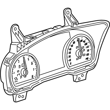 Cadillac 84856977 Cluster