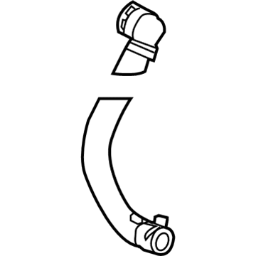 2012 Chevy Volt Cooling Hose - 20896265