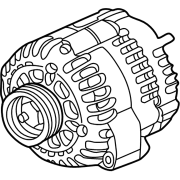 2008 Chevy Trailblazer Alternator - 15225927