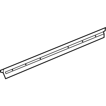 Chevy 88981058 Gutter