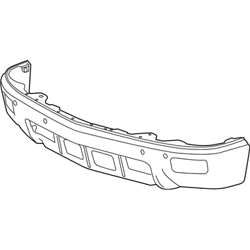 GM 22944859 Bar, Front Bumper Imp *Chrome *Chrome