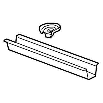 GM 23200330 Bar Assembly, Floor Panel #6 Cr