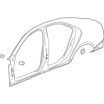 Cadillac 84469555 Uniside Assembly