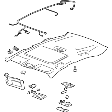 GM 19370854 PANEL,HDLNG TR