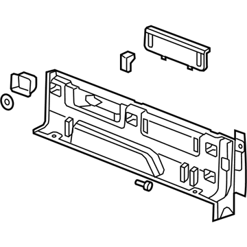 GM 94742587 Liner Assembly, Pick Up Box *Gray Y