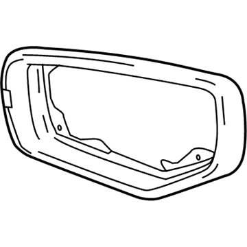 2016 Cadillac CT6 Mirror Cover - 23105618