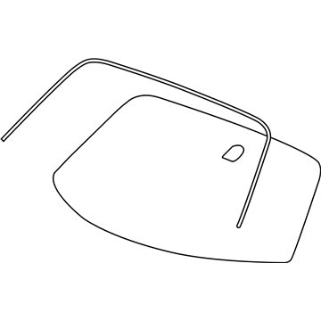 Saturn 19243541 Windshield