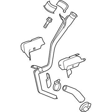 Chevy 22864111 Filler Pipe