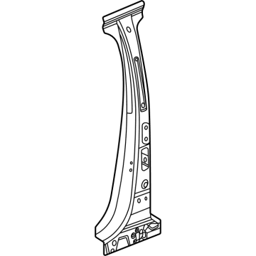 GM 84725674 Reinforcement Assembly, Ctr Plr Otr Pnl