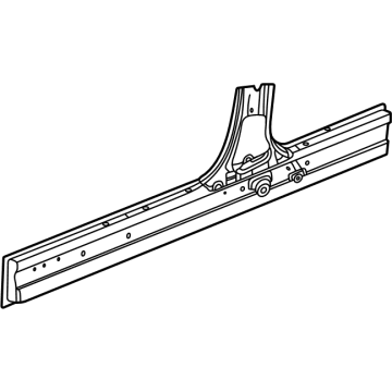 Cadillac 84812587 Inner Rocker