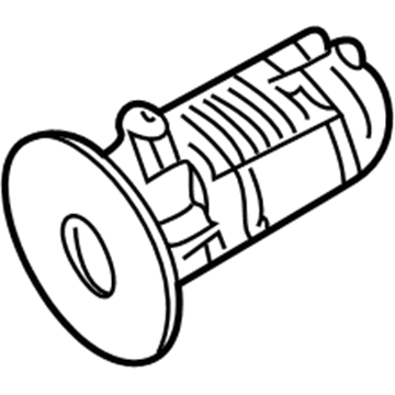 GMC 15775614 Lock Cylinder