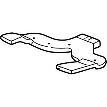 GM 15112865 Duct, Floor Rear Air Outlet