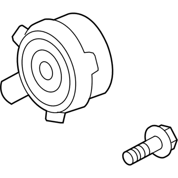 GM 89018690 Motor Kit,Engine Coolant Fan (LH)