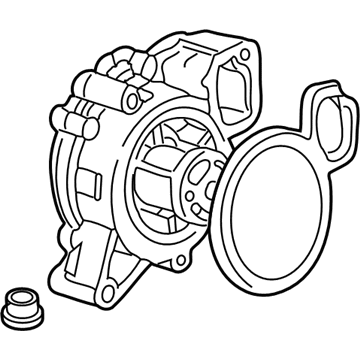 Pontiac 12630084 Water Pump Assembly