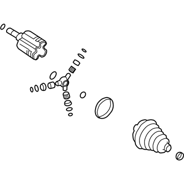Oldsmobile 26073381 Inner Joint Assembly