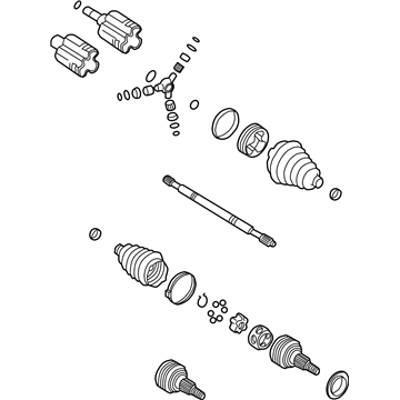 Pontiac 19256583 Axle Assembly