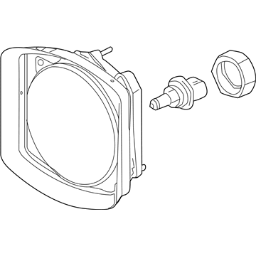 GM 15269178 Capsule/Headlamp/Fog Lamp Headlamp