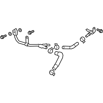 Cadillac 12696427 Water Hose Assembly