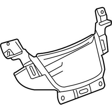 Cadillac 84681070 Compartment