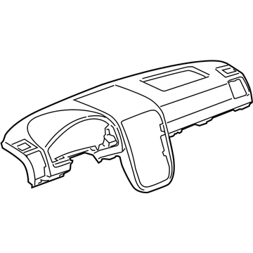 Saturn 15119191 Instrument Finish Panel