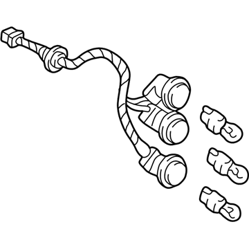 Oldsmobile 12100675 Socket & Wire