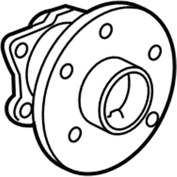 Pontiac 19184275 Hub & Bearing