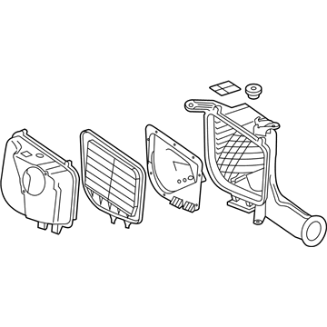 GM 15812561 Housing Asm,Air Cleaner (W/ Mass Airflow Sensor)