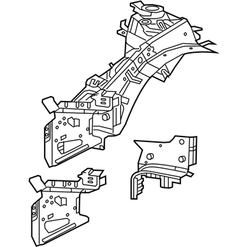 Buick 13418977 Apron Assembly