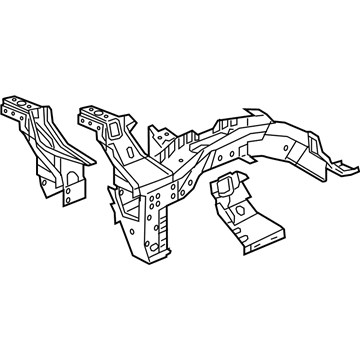 Buick 13396749 Lower Rail Assembly