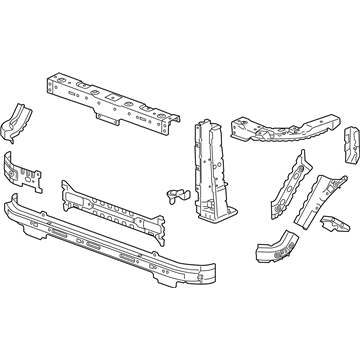 Chevy 84023465 Radiator Support